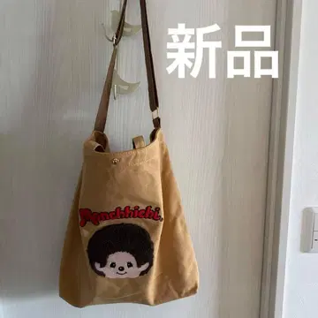 몽치치 사가 자수 캔버스 토트백 여성용