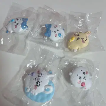 치이카와 (먼작귀) 라이트 클립 전 4종 컴플리트 세트 하치와레 2개