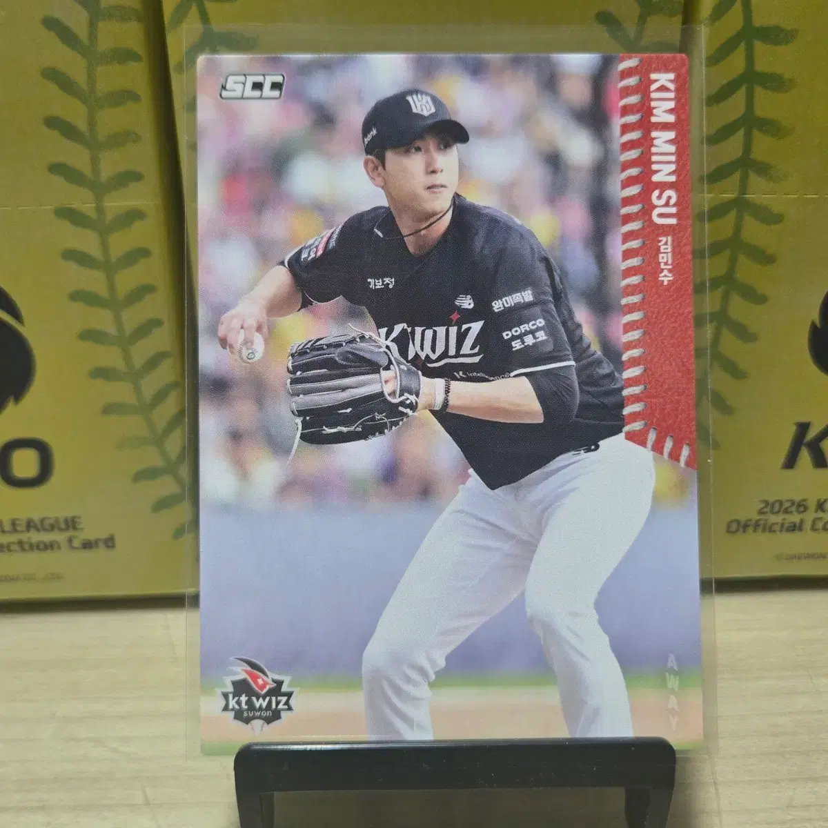 2026 scc kbo 오피셜 KT 김민수 away 판매합니다.