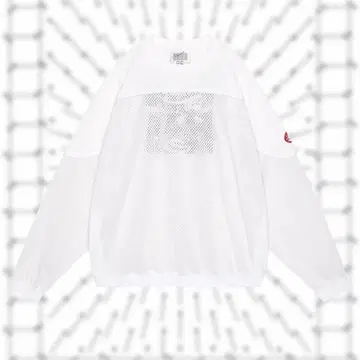 c.e cavempt MESH TRACK CREW NECK