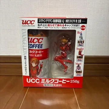 UCC 밀크커피 에반게리온 특제 피규어 포함 세트