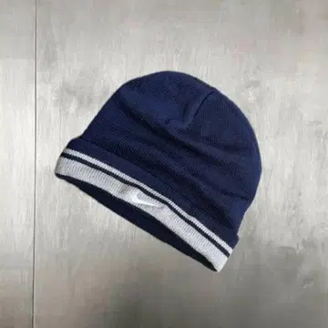 00s nike 니트 모자 비니 네이비
