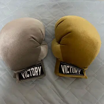 VICTORY 복싱 그로브형 봉제 인형 2개 세트
