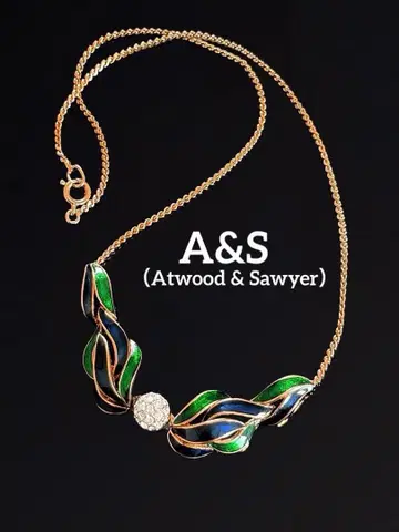 A&S 빈티지 목걸이 F154