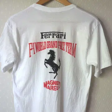 레어 90s 페라리 F-1 팀 빈티지 티셔츠