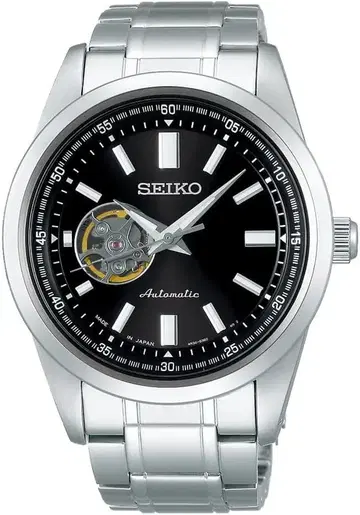 SEIKO SELECTION SCVE053 오픈 하트 블랙
