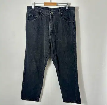 00s 빈티지 랭글러 블랙 데님 y2k 그런지