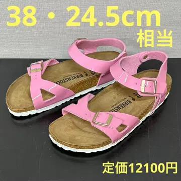 버켄스탁 Rio 샌들 38 (24.5cm) 캐시미어 로즈