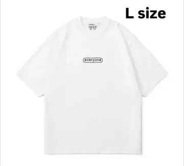 everyone j.30000 sketchy 로고 티셔츠 L