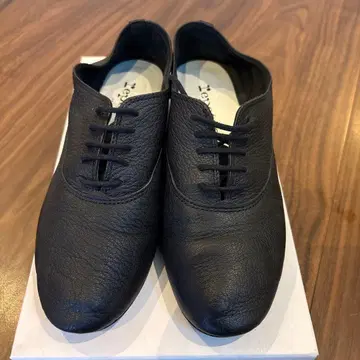 Repetto 레페토 가죽 레이스업 슈즈 블랙
