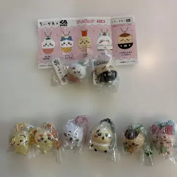 치이카와 쿠라스시 피규어와 치이카와 피규어 6개 세트
