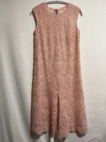 ERMANNO SCERVINO 레이스 슬리브리스 원피스