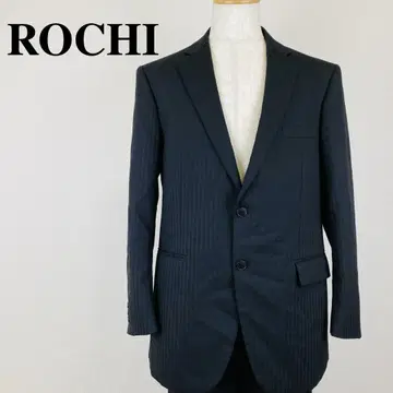 새상품급 ROCHI 정장 세트 스트라이프 블랙 빅 0199-A