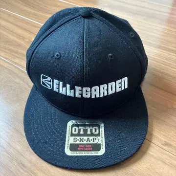 [ 새상품 ] ELLEGARDEN 캡 모자 블랙 엘르 호소미 타케시
