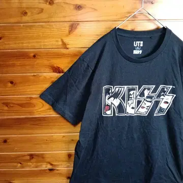 UNIQLO 유니클로 반팔 T셔츠 KISS 락밴드 UT XL 구제 의류