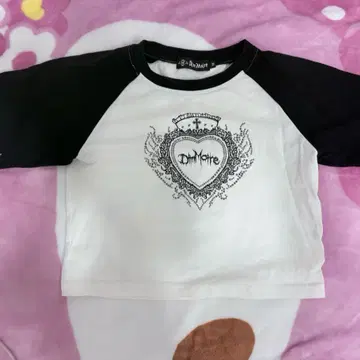 Dimmoire rhinestone heartcore mini tee | 반팔 티셔츠 | 번개장터