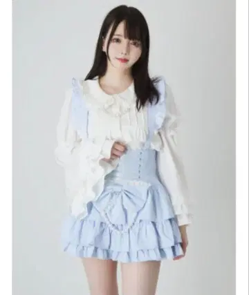 Ank Rouge 코르셋 JSK 블루