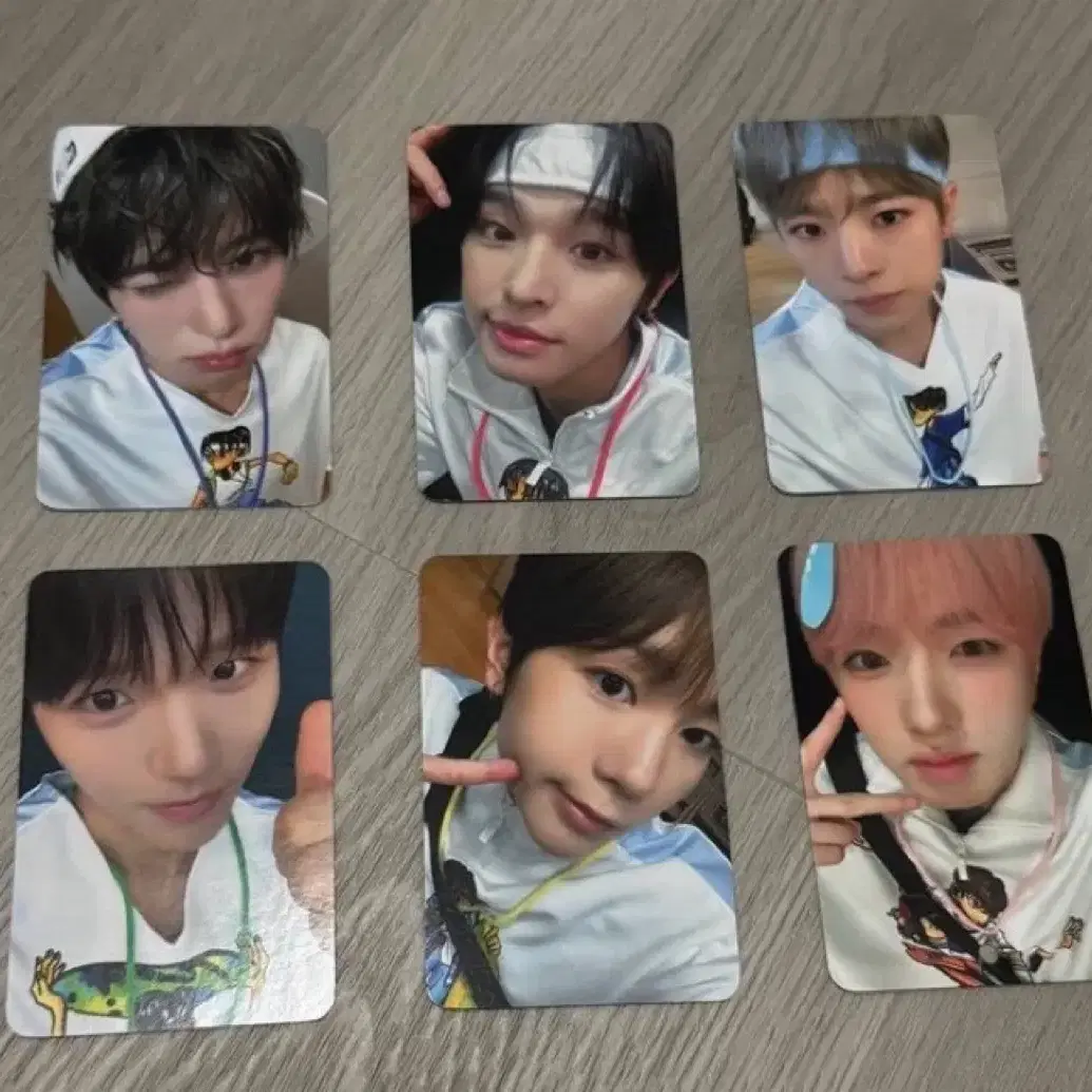 Yushi, Ryo) NCT WISH Everline Color unreleased photocard buncheol