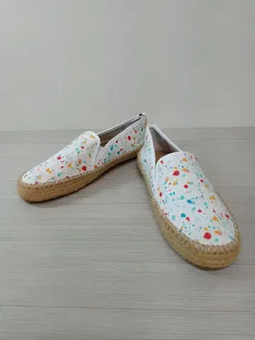 EMU 에뮤 에스파드리유 슬립온 페인트 패턴 23cm 미사용 새상품