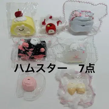 햄스터 스퀴즈 세트 단면 케이크 롤케이크 코코 오일 momoco
