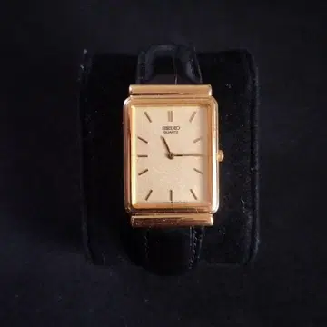 90s 빈티지 SEIKO QUARTZ 골드 탱크 손목시계
