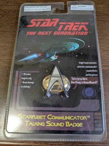 Star Trek Communicator Talking Badge