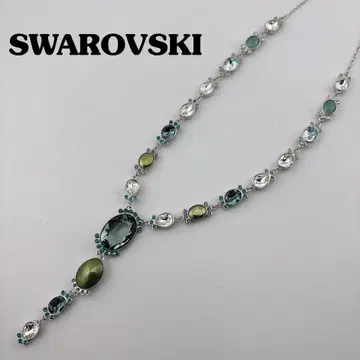 새상품급 SWAROVSKI 스와로브스키 목걸이 크리스탈 멀티 컬러