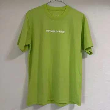 THE NORTH FACE 그래픽 T셔츠 샤프 그린 S