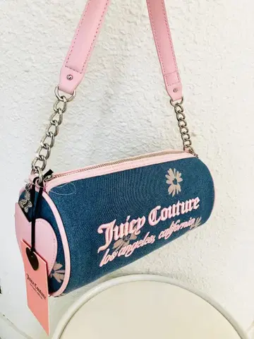 쥬시 꾸뛰르 데님 숄더백 juicy couture