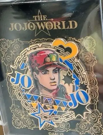 JOJO 신작 일러스트 핀 배지 쿠죠 죠타로