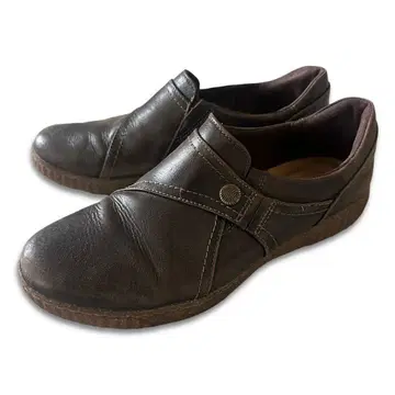 Clarks 로퍼 가죽 신발