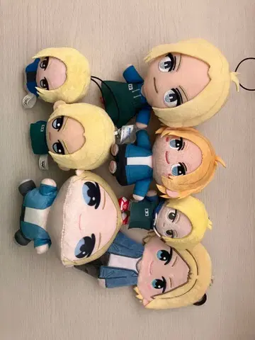 SAKAMOTODAYS 아사쿠라 신 봉제 인형 마스코트 묶음 판매