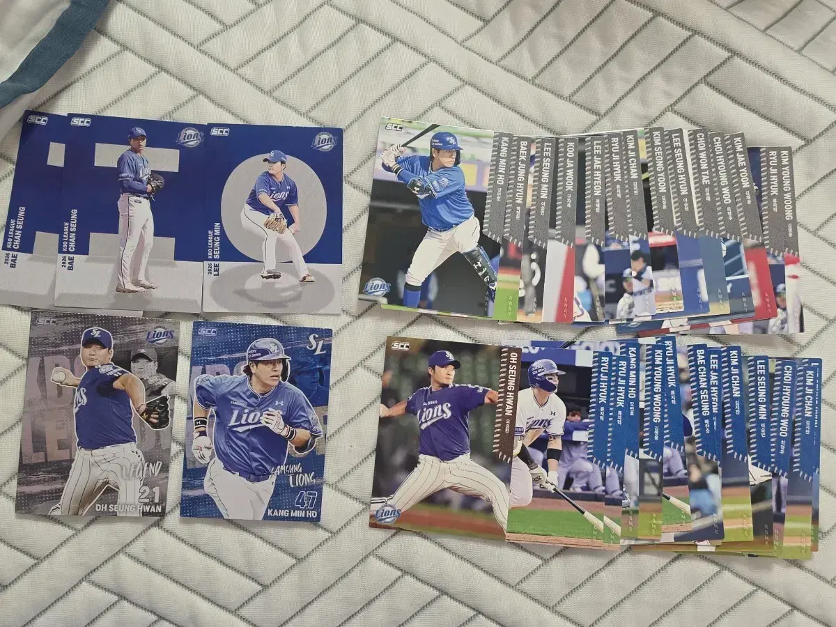 KBO 크보카드 삼성 홀로 오승환 강민호 알파벳 배찬승 이승민