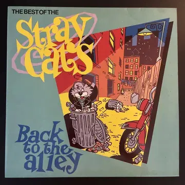 Stray Cats Back to the Alley LP 레코드