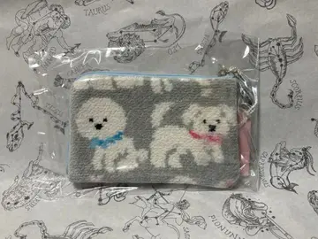 FEILER L자 파우치 복슬복슬 강아지