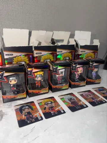 해외 구매 NARUTO 나루토 미니 피규어