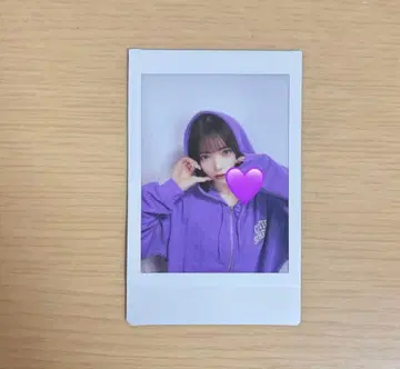 CUTIE STREET 마나베 나기사 프린트 폴라로이드