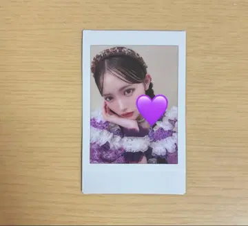CUTIE STREET 마나베 나기사 프린트 폴라로이드