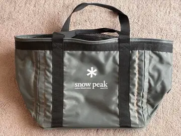 스노우피크 snowpeak 토트백 기어 컨테이너 원형