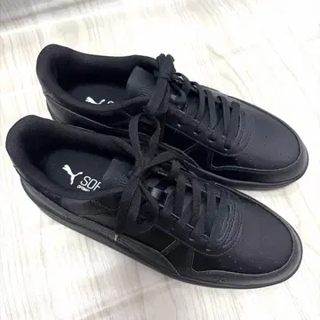 [ 새상품급 ] PUMA 스니커즈 블랙 25cm