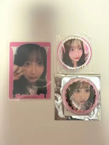 CUTIE STREET 트레이딩 카드 캔뱃지 세트 [사쿠라바 하루카]