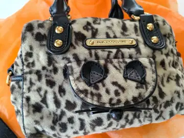 JUICY COUTURE 표범 무늬 고양이 백