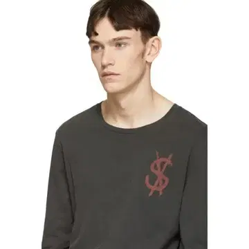 스비 Ksubi 돌마크 롱 슬리브 차콜 XL