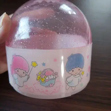 [ 초레어 레트로 ] 산리오 키키라라 소품함 돔형 케이스 리본 포함