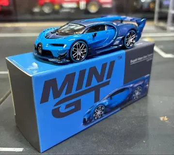 mini gt 1/64 부가티 비전 그랑 투리스모 블루