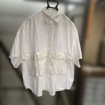 프레쉬 서비스 OXFORD FLAP POCKET S/S SHIRT