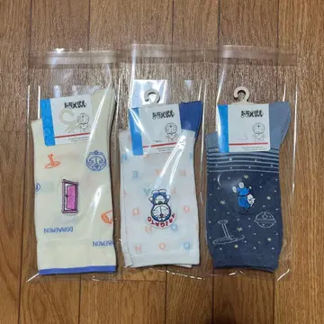 도라에몽 양말 3켤레 세트 23-25cm
