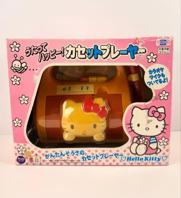 레트로 Hello Kitty 우타테 해피! 카세트 플레이어 본체