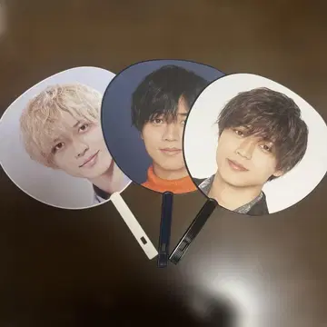 나가세 렌 점보 부채 3개 세트