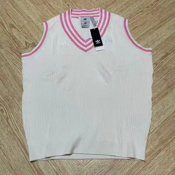 adidas 베스트 HH7638 화이트 핑크 O 사이즈